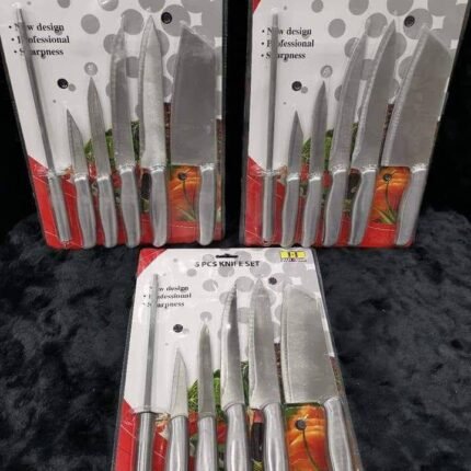 طقم سكاكين 🔪استانلس🔪 6قطع