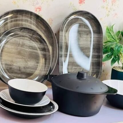 طقم ميلامين جى_دى طقم ينور مطبخك يدخل الميكروويف  و غسالة الاطباق بطبقة حماية عازلة ضد الخدش والكسر