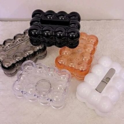 علبة مناديل اكريليك ليث