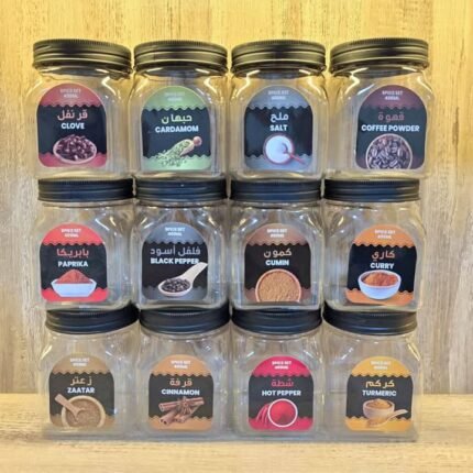 طقم برطمان توابل تريند 12قطعه