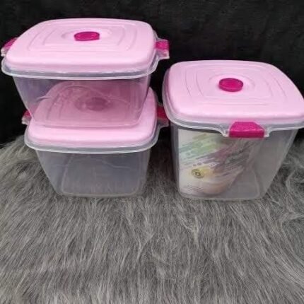 طقم خزين جرين لايف تركي بلاستيك مقاسات بالتر ( 2 -6- 8 )