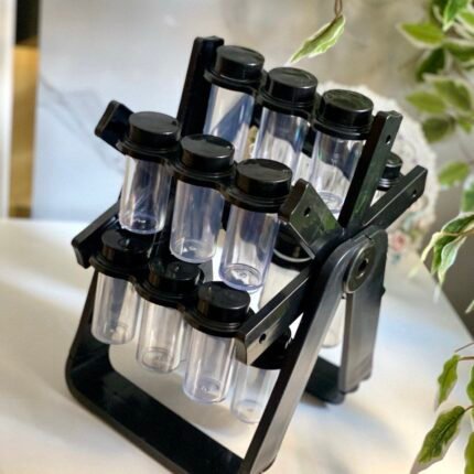 طقم توابل دوار 18قطعه