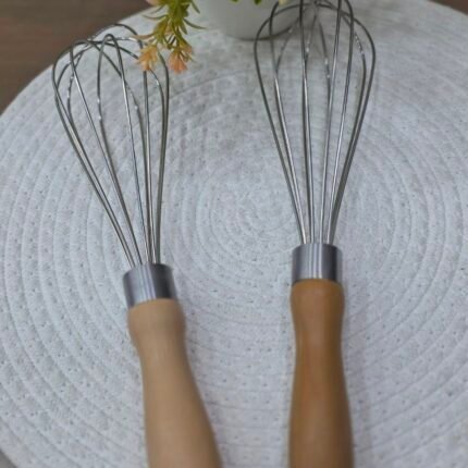 مضرب إستيل يد بلاستيك