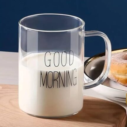 مج زجاج Good Morning