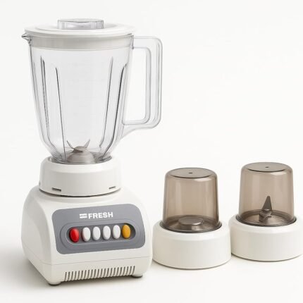 خلاط فريش جامبو – 360 وات – سعة 1.5 لتر – مزوّد بـ 2 مطحنة
