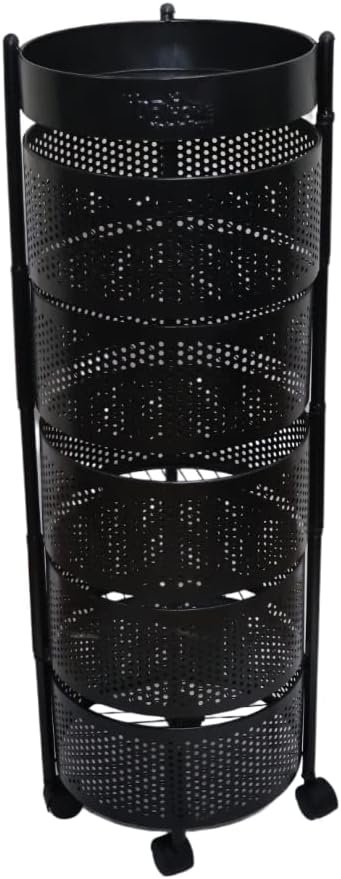 شانون تخزين دوّار متعدد الوظائف – 5 طبقات على عجلات من الكينج،