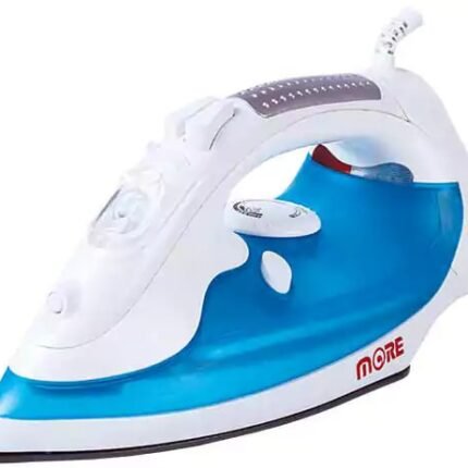 مكواه بخار مور 2200وات قاعده سيراميك ابيض*ازرق العلامة التجارية: مستورد