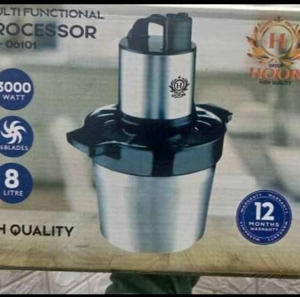 كبه حور استانلس سعة 8 لتر 3000وات