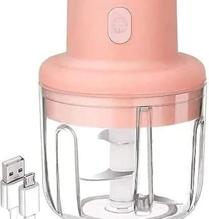 مفرمة كهربائية USB متعددة الاستخدام من جرين تيلز – قطاعة خضروات صغيرة وكسارة طعام للمطبخ